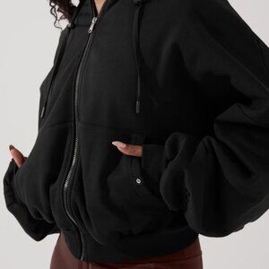 POPFLEX Zip Cloud Hoodie - Black S/M